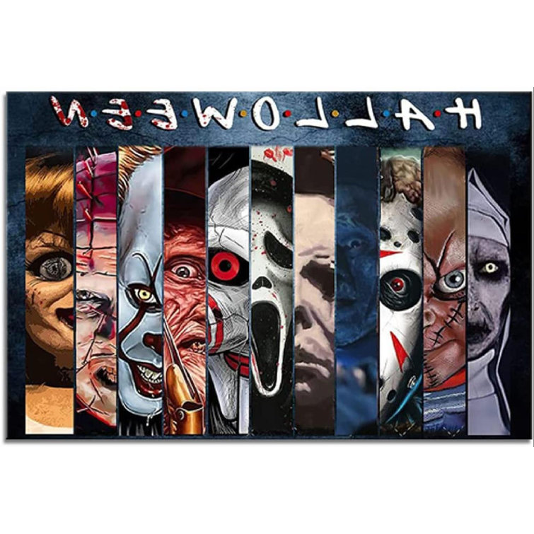 The Holiday Aisle® Horror Movies Wall Décor | Wayfair